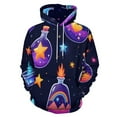 thumbnail image 1 of Magical Potions And Stars Pattern-2 3d Sweatshirts Hoodie Fashion Casual Personality Men's Women Street Hoodie Pullovers Long Sleeve Comfortable Top, 1 of 6