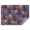 thumbnail image 1 of Magical Pumpkin Castle Halloween Pattern Rectangle Tablecloth 60"x84",Waterproof Polyester Rectangle Table Cloth, Wipeable Spillproof Polyester Tablecloth for Dining, Camping, Indoor and Outdoor, 1 of 5