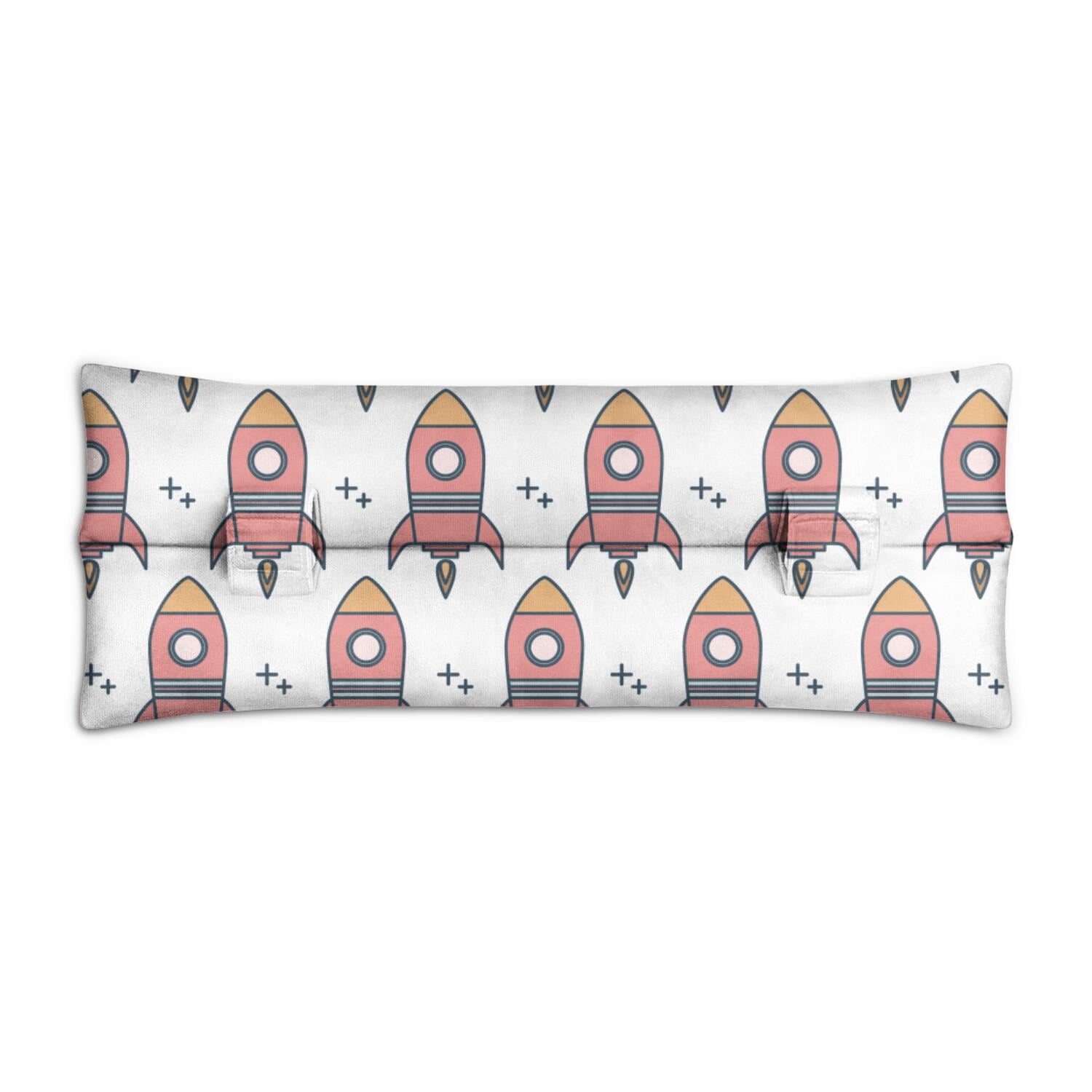 Magical Rainbow Galaxy Seatbelt Pillow - Cute Kawaii Character Mastectomy & Heart Surgery Recovery Cushion - Pressure Relief Car Travel Pillow for Patients