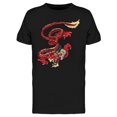 thumbnail image 1 of Magical Red Dragon T-Shirt Men -Image by Shutterstock, Male Medium, 1 of 2