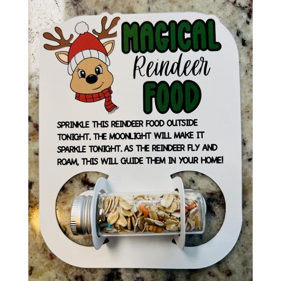 Magical Reindeer Food | Sprinkle for Christmas Eve | Fun Holiday Tradition for Kids