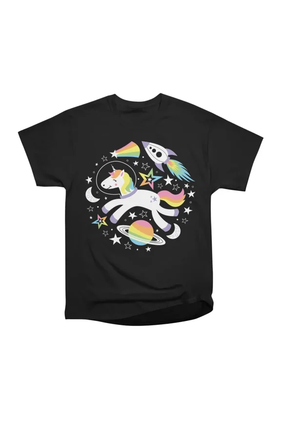 Magical Space Unicorns T-Shirt Tee Gift For Him Merch For Her Apparel For Friend