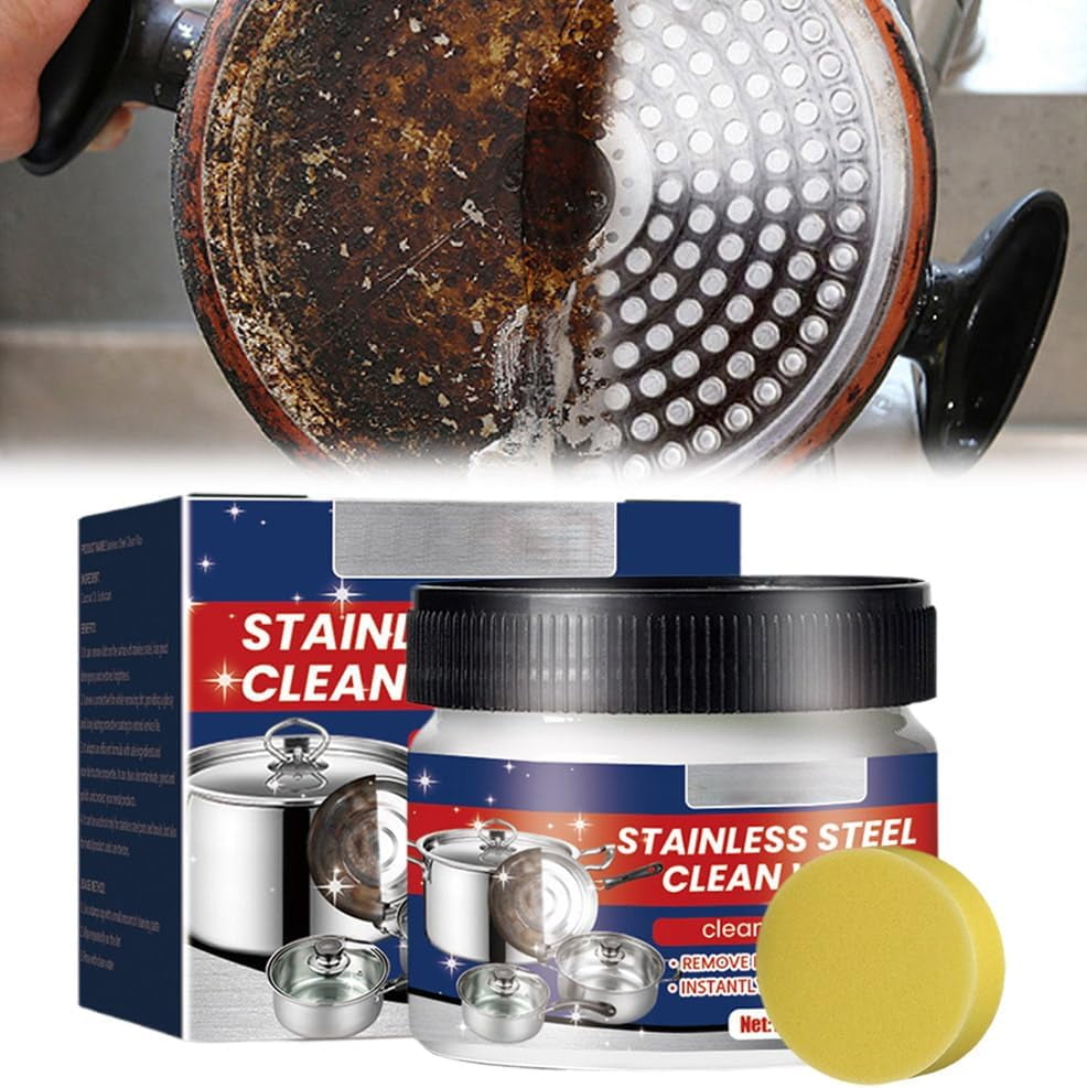 Magical Stainless Steel Cleaning Paste, 2025 New Stainless Steel ...