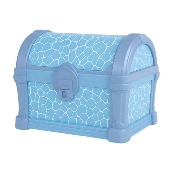 Magical Treasure Box Projection Lamp with Remote Control and Timing Function for Kids, Creates Soothing Light Shows for Bedtime, Play and Sleep Environments (Sky Blue)