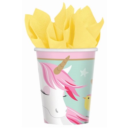 Magical Unicorn 9oz Paper Cups (8ct)