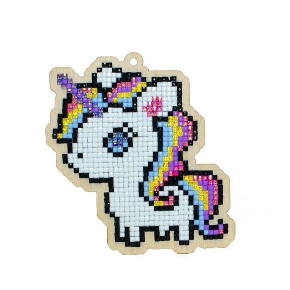 Magical Unicorn CSW305 Diamond Painting on Plywood Kit