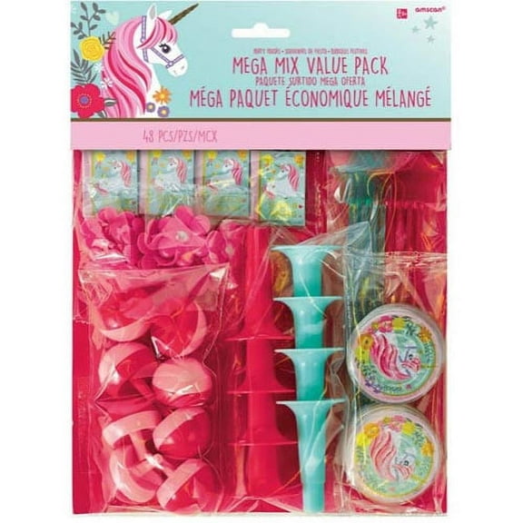 Magical Unicorn Favor Pack (48pc)