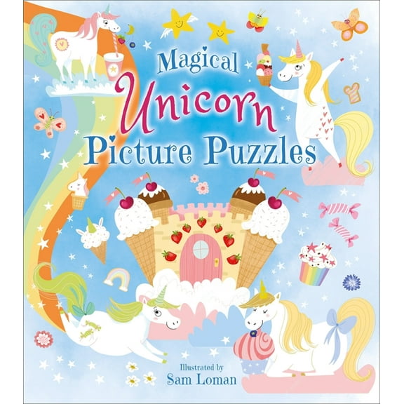 Magical Unicorn Picture Puzzles (Paperback)