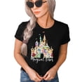 thumbnail image 1 of Magical Vibes Shirt, Animal Kingdom Shirt, Safari Shirt Casual Short Sleeve Shirt (X Large, Black), 1 of 7