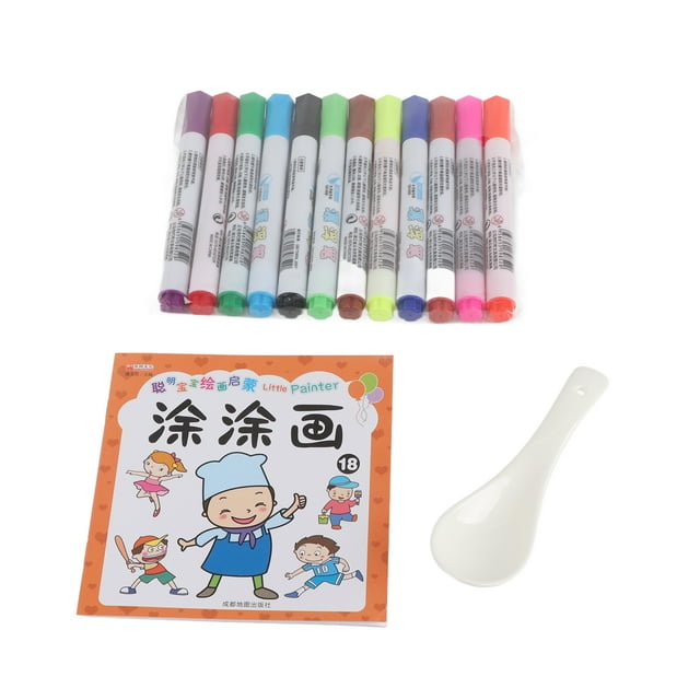 Magical Water Painting Pen for Kids Doodle Water Floating Pens Magical
