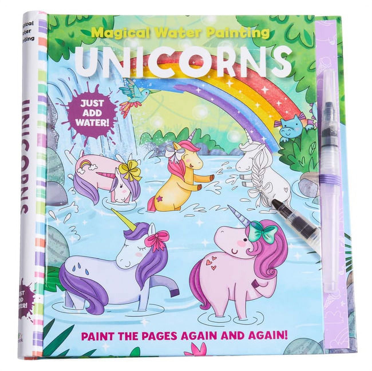 Magical Water Painting: Unicorns: (Art Activity Book, Books for Family ...