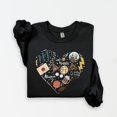 thumbnail image 1 of Magical Wizard Heart Sweatshirt, Hogwarts House Sweatshirt, Magic School Sweatshirt - Sizes S-5XL ,Art Print JSC, 1 of 5