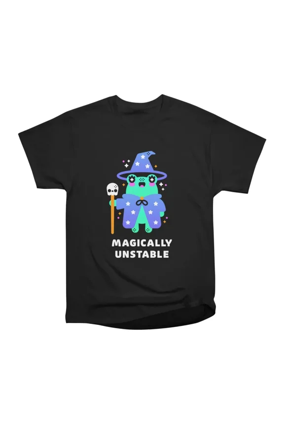 Magically Unstable Wizard Frog of Pure Chaos T-Shirt Tee Gift For Him Merch For Her Appare