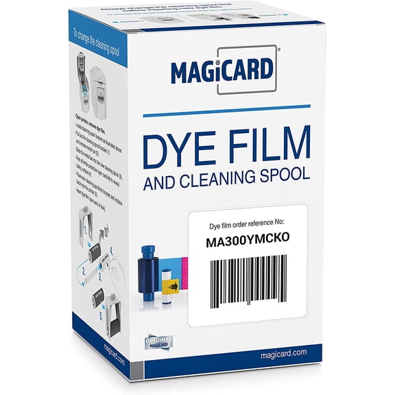 Magicard MA300YMCKO Color Ribbon - YMCKO 300 Prints with Software Demo