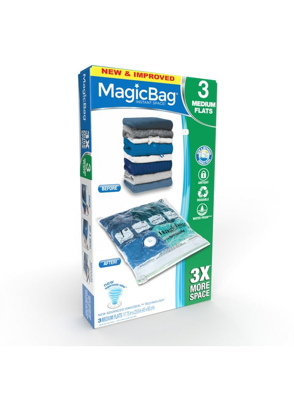 Vacuum Storage Bags in Closet Organizers