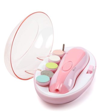 Electric Nail Drill For Baby No Sharp Claws Hurt 6 In 1 Safety Cutter Baby Nail