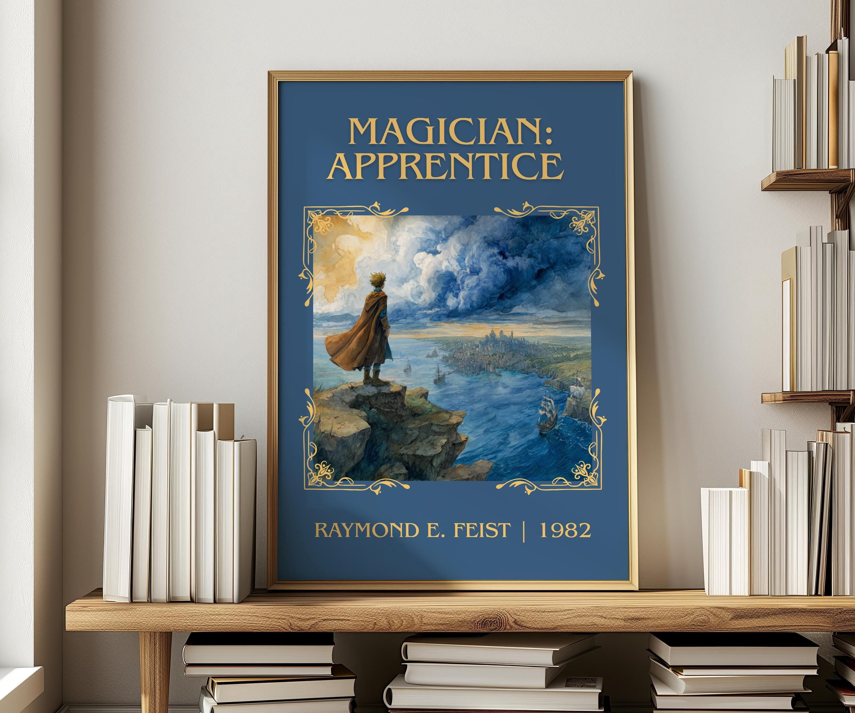 Magician Apprentice By Raymond E Feist Fantasy Literary Art Poster ...