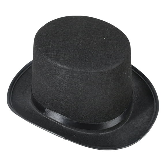 Magician Black Color Holiday Party Halloween Top Hat Fashion Unisex Personality Rave Party Show Adult Kids Top Hat