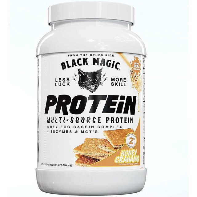 Magician Black Magic MultiSource Whey Protein Powder Whey, Egg