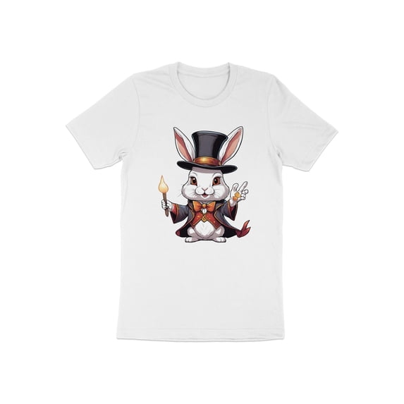 Magician Bunny Rabbit Magic Illusionist Gift Men Women Kids T-Shirt Magician Magic Bunny Rabbit Birthday Holiday Gifts Tshirt