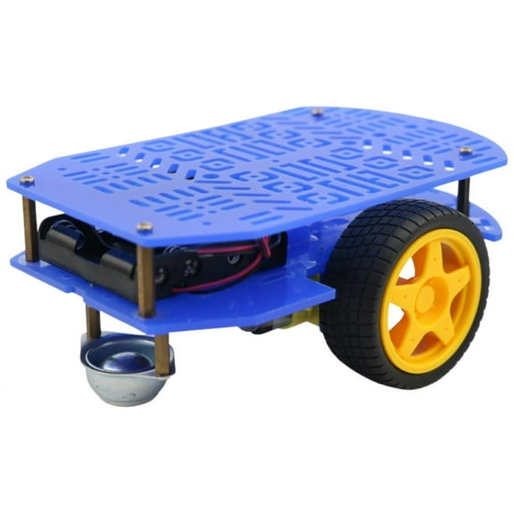 Magician Chassis with Motors and Wheel Encoder Kit for Arduino, Micro:bit, Raspberry Pi (6.89" x 4.33" x 3.15")