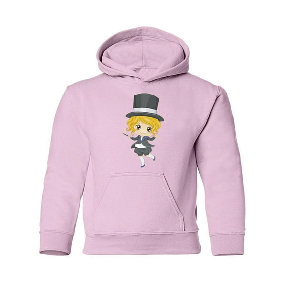 Magician Girl Hoodie Juniors -Image by Shutterstock, Large