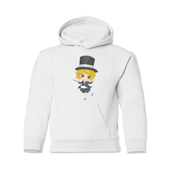 Magician Girl Hoodie Juniors -Image by Shutterstock, Small