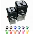thumbnail image 1 of Magician Hat Magic Rabbit Self-Inking Rubber Stamp Ink Stamper - Black Ink - Large 1-1/2 Inch, 1 of 7