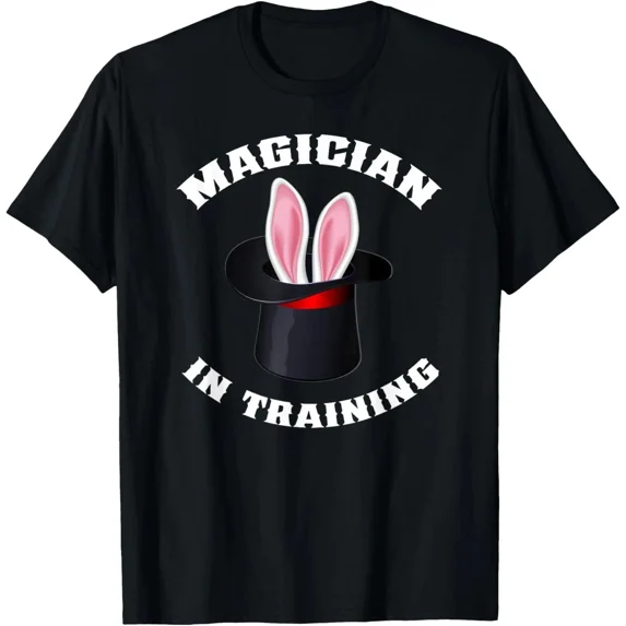 Magician In Training Funny Magic Hat Rabbit Trick Lover Gift Unisex T-shirt