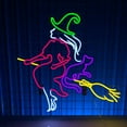thumbnail image 1 of Magician Neon Sign, Halloween Decor, Halloween Light Decor, 1 of 4