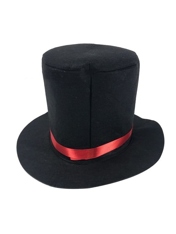 Magician Top Hat Black Top Hat Magician Performed Hat Carnival Nightclub Bowler Top Hat Stage Hat