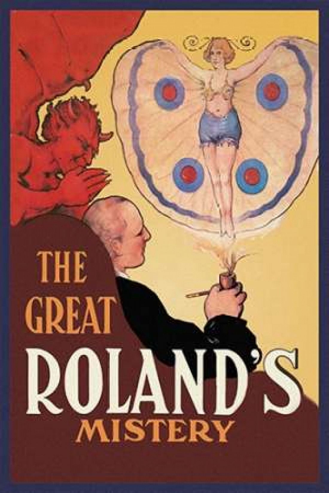 Magicians Great Rolands Mystery Canvas Art - Strobridge (12 x 18)