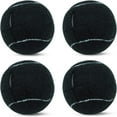 thumbnail image 1 of Magicorange 4 PCS Precut Walker Tennis Balls for Furniture Legs and Floor Protection, Heavy Duty Long Lasting Felt Pad Glide Coverings (Black), 1 of 7