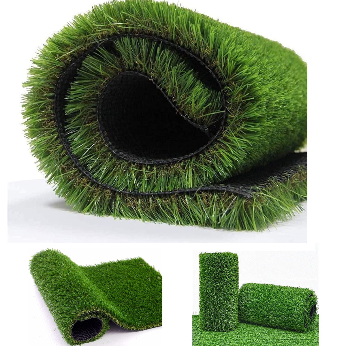 Magicorange Artificial Grass Turf,9.9FT Fake Grass 1.18" Pile Height Indoor Outdoor Rug Pet Turf