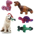 thumbnail image 1 of Magicorange Dog Chew Toys for Aggressive Chewers, Nylon Tough Dog Toys (Dinosaur Shaped, 4 Pack), 1 of 7