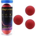 thumbnail image 1 of Magicorange Racquetball Balls 3 Pack, High Bounce Rubber Racquetballs with Bottle, Red, 1 of 7