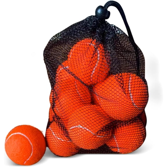 Magicorange Tennis Balls,  Advanced Training Tennis Balls Practice Balls, Come with Mesh Bag for Easy Transport, Good for Beginner Training Ball