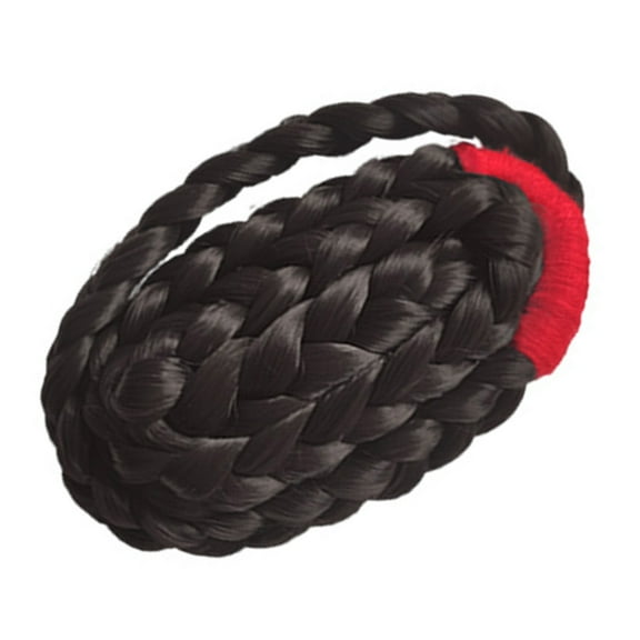 Magics Crochet Hair Soft Women Long Ponytail Braid Realistic Single Braid Dating Night Hair Accessory