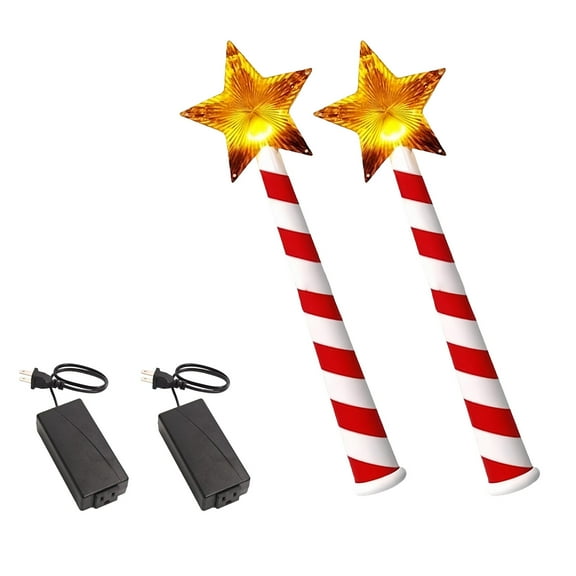 Magics Wand Christmas Light Controller, Musical LED Star Controller, Wireless Remote Control Switchs Outlet Kitss for Christmas Tree Decorations String Light Controllers