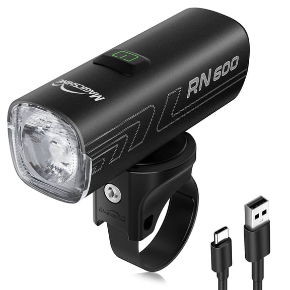 Magicshine RN600/900 V2.0 Bike Lights, USB Rechargeable Bike Front Light for Urban, Road Cyclists, Commuters