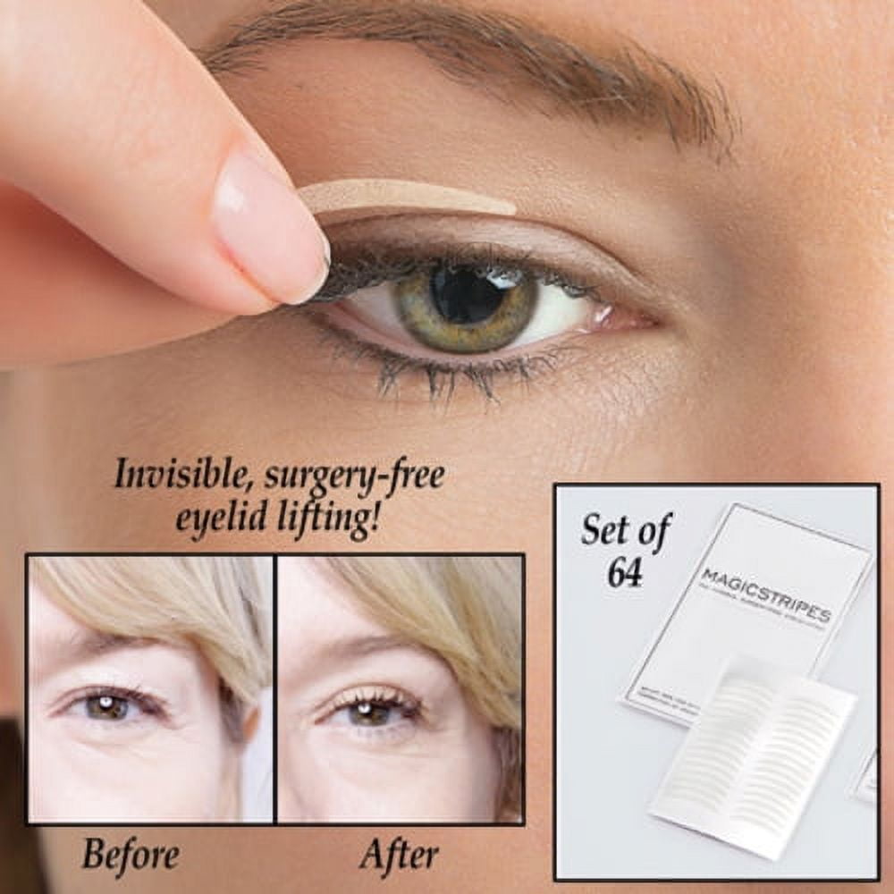 Magicstripes Eyelid Lifting Strips 64 ct., Small