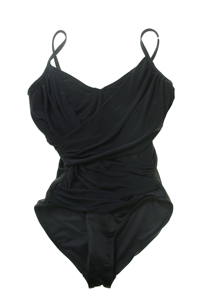 Magicsuit Black Ruched Underwire OnePiece Swimsuit 12