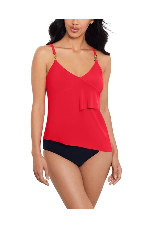 womens Chain Link Eliza Tankini, 16