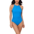 thumbnail image 1 of Magicsuit womens  Solids Amelia One-Piece, 12, Blue, 1 of 3