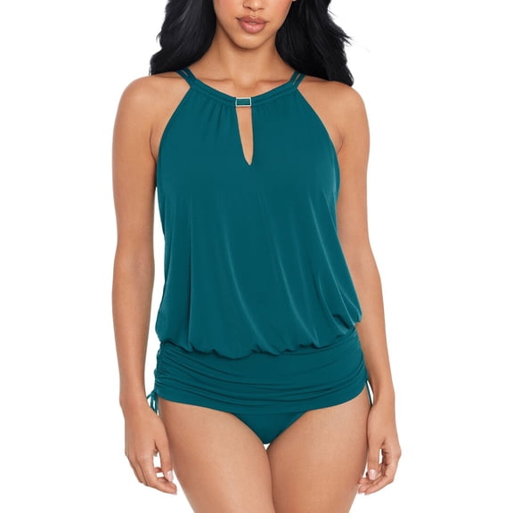 Magicsuit womens  Susan Swimdress, 8, Blue