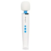Magicwand Rechargeable Portable Mini Massager, White & Blue