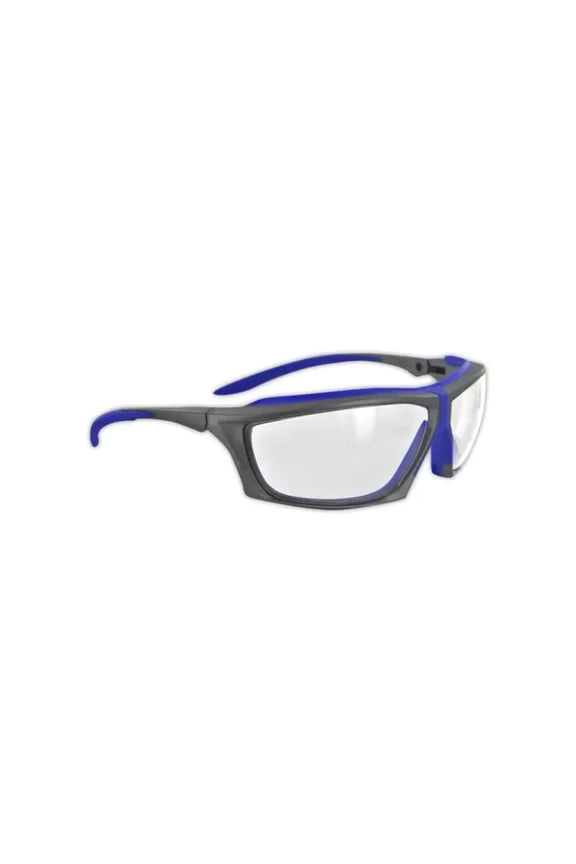 : Gemstone Zircon Plus Safety Glasses with TPR Frame Cushion - Clear Lenses