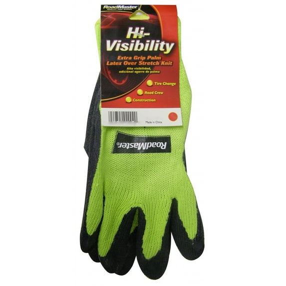 Magid Gloves High Visiblilty Safety Utiliy Working Gloves - Green