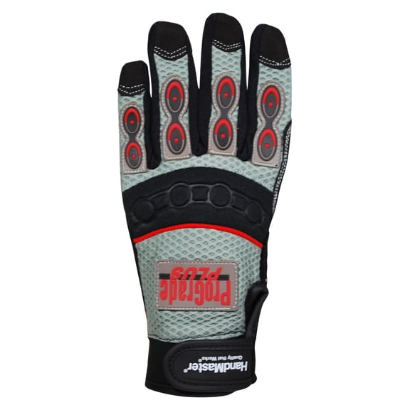 Magid HandMaster MECH107 Mechanics Gloves with PVC Palm, 1 Pair