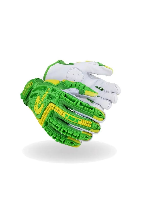 : T-Rex TRX743 Flexible Goatskin Palm Impact Glove - Large